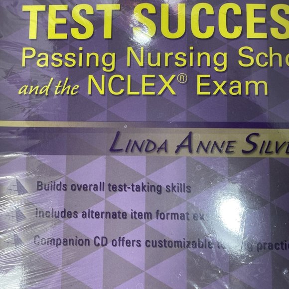 SAUNDERS STRATEGIES FOR TEST SUCCESS: PASSING NURSING Silvestri Phd Rn CD-ROM - Picture 2 of 9